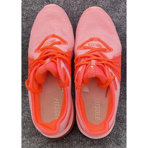 Nike Shoes Women Size 9 Air Max Sequent 3 Hot Punch Pink Sneakers Run 908993-601 - Picture 7 of 9